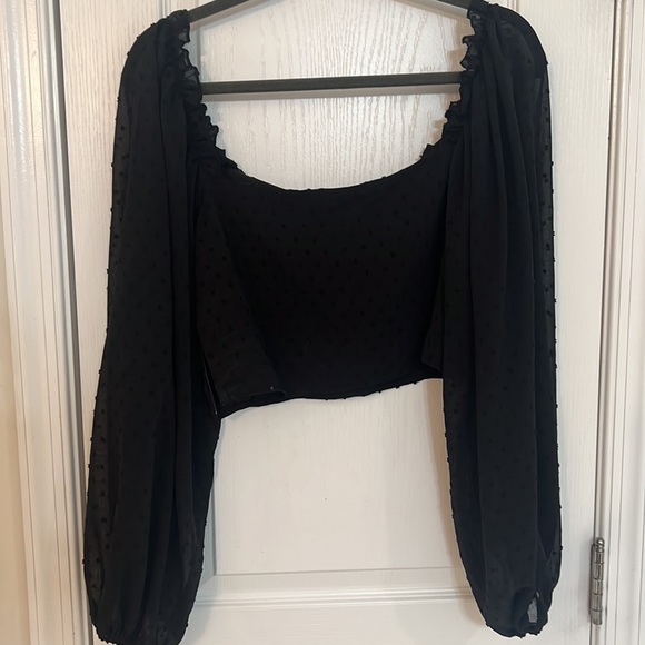 Shein long sleeve crop top - Picture 4 of 6